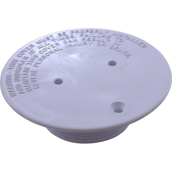 Pentair 08417-0005 Cover Plate for Adjustable Floor Inlet Fitting - White