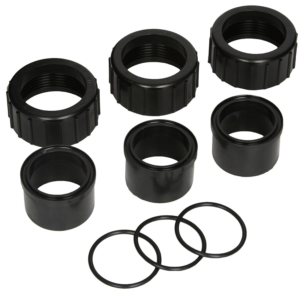Sta Rite Union Ring Pentair Sta-Rite 150119 Union Kit - Set of 3 for Sand Dollar Filters ...