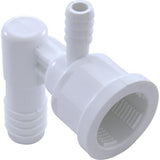 Pentair 46927200 Euro 0.38" x 0.75" Spa Jet Elbow Body