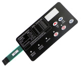 Pentair 472610Z Switch Membrane Pad Replacement MasterTemp Pool or Spa Heater