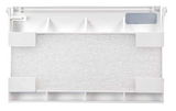 Pentair/PacFab Bermuda 516252Z 8-1/2"x5-1/2"x3/4" Weir Gate Assembly- White