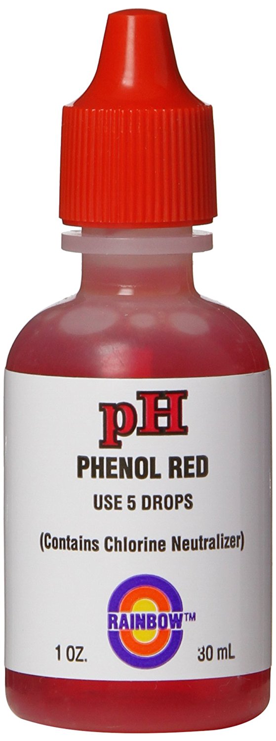 Pentair Rainbow R161094 pH Solution Phenol Red with Chl Neutralizer - 1 OZ