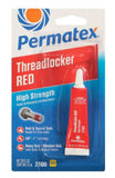 Permatex 27100 High-Strength Threadlocker Red, 6 ml.
