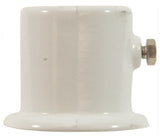 Perma Cast PF-2119-L Deck Flange Standard for 1.9" Rail Aluminum White
