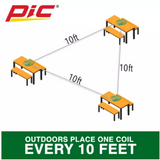 PIC C-10-12 Outdoor Mosquito Repellent Coils 10 Pack