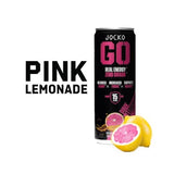 Discipline GO Drink for Physical + Cognitive Support - Pink Lemonade (12 Drinks)