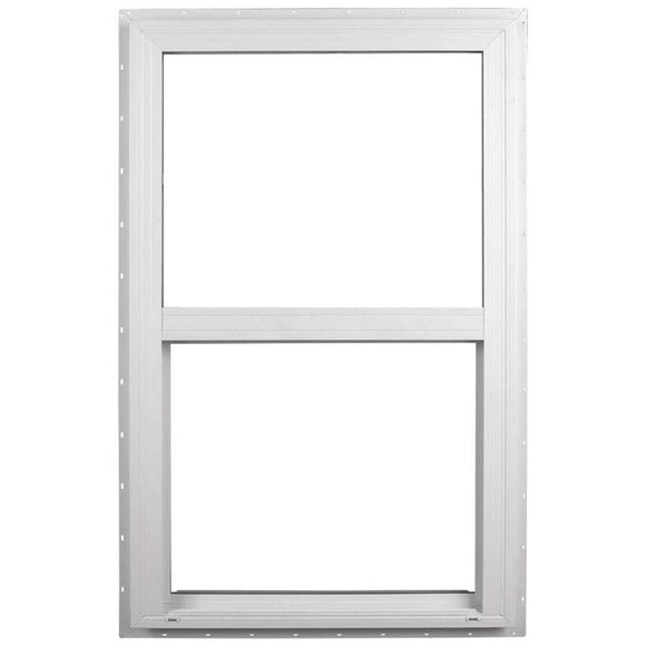 35.5 in. x 47.5 in. 500 Series White Vinyl Single Hung Window with HPSC Glass, Screen Included