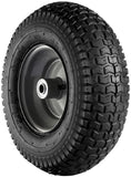 Generic PR 2402-2 Pneumatic Wheel with Knobby Tread 13 Inch Bore Size 5/8 Inch