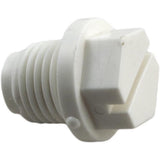 Praher E-15-S1 1.5" x 2" Top/Side Mount Valves Plug - White