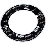 Praher E5-T1 ABS 1.5-Inch Top Mount Valve