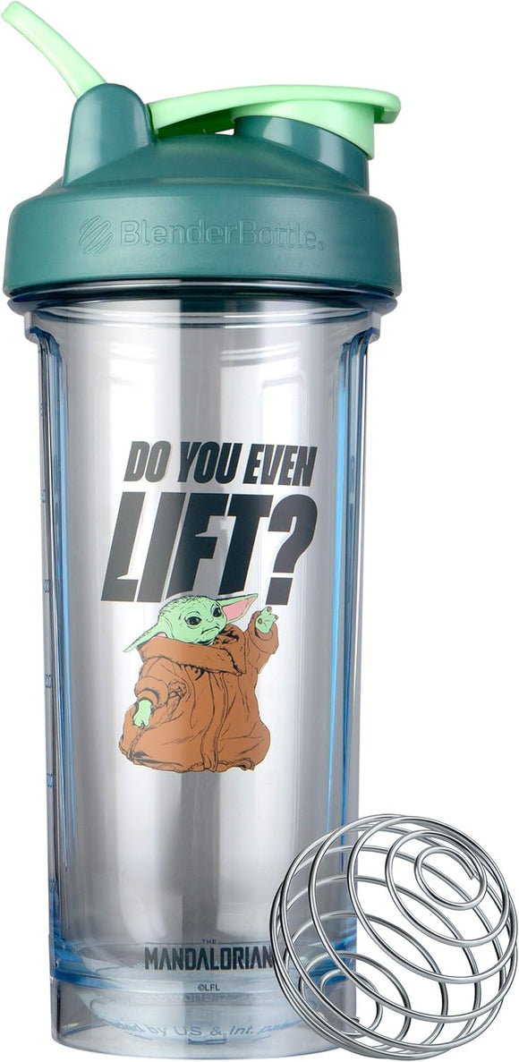 Pro28 The Mandalorian Limited Edition Shaker Bottle with BlenderBall - 28 fl oz