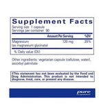 Magnesium Glycinate - Promotes Heart Health - 120mg (90 Capsules)