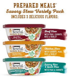 Purina Beneful Adult Chicken, Beef & Lamb in Gravy Wet Dog Food - Count of 12