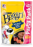 Purina Beggin' 3810019397 Strips Bacon & Beef Flavor Dog Treats, 40 oz.