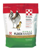 Purina 3003980-346 Flock Raiser Crumbles Poultry Feed Nutritionally Complete 5 lb. Bag