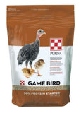 Purina 3005640-346 30% Protein Game Bird and Turkey Starter Feed, 10 lb. Bag