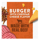 Purina Moist & Meaty Burger With Cheddar Cheese Flavor Dog Soft Dog Food 13.5 lb