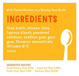 Purina Friskies Lil' Soups Flaked Chicken Wet Cat Food 1.2 oz. Tub, 1 Single Tub