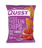 Quest Tortilla Style Protein Chips - Spicy Sweet Chili (8 Bags)