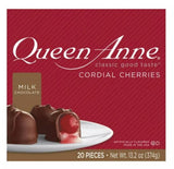 Queen Anne Milk Chocolate Covered Cordial Cherries | 13.2 oz | 20 Piece Gift Box | Whole Cherry Sweet Creamy Fruity Flavor