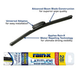 Rain-X RAIN50792821 Latitude Water Repellency Windshield Wiper Blade 28 in.