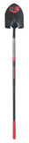 Razor-Back 2594400 Super Socket Round Point Shovel and Fiberglass Long Handle