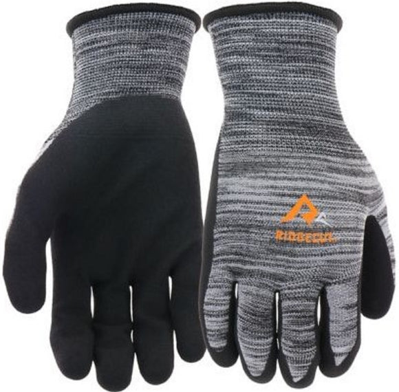 Ridgecut RC37306-XL Men's Coolmax Foam Work Gloves, Extra Large, Gray