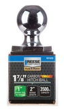 Reese 7071233 1-7/8 in. Interlock Hitch Ball, Chrome, 3,500 lb. Capacity