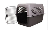 Retriever 36" x 25" x 27" Gray Pet Carrier, Medium/Large, for Dogs 50 to 70 lbs