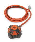 RIDGID 36008 3-Outlet Power Ball Extension Cord Usb Ultra Rugged Construction
