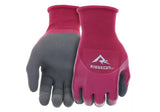 Ridgecut RC30309-WL Marble Red Water-Resistant Dual Coated Latex Work Gloves,M-L