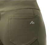 Ridgecut YLB-30451 Women's Stretch Fit Natural-Rise Work Leggings, Olive, XL
