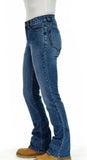 Ridgecut YLB-4049 Women's Slim Fit Bootcut Jeans, Nashville Wash, Size 10