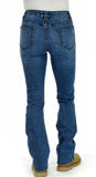 Ridgecut YLB-4049 Women's Slim Fit Bootcut Jeans, Nashville Wash, Size 10