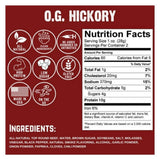 Righteous Felon 10001-8 O.G. Hickory Beef Jerky 2 oz. Pouch, Pack of 1