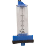 Rola-Chem / Paradise Industries 570351T 1" PVC 10-30 GPM Top Mount Flowmeter