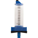 Rola-Chem / Paradise Industries 570371T 3" PVC 80-300 GPM Top Mount Flow Meter