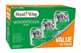 Royal Wing 11446 Wild Bird High-Energy Woodpecker Suet Cake, 10-Cakes