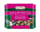 Royal Wing 14232 Fruit and Nut Seed Cake Snack 24 Ounce Package Wild Bird Food