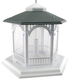 Royal Wing 6262RW Deluxe Gazebo Bird and Wildlife Feeder, White- 10 lb. Capacity