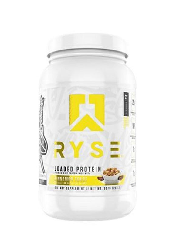 Loaded Premium Whey Protein Powder with MCTs “ Cinnamon Toast (27 Srvs)