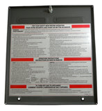Raypak 014902F Front Door Panel Replacement for Raypak 156A Pool Heater