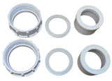 BWG 55911 000149 2-inch Unions & Tail Piece Kit W/ Kraton O-Rings