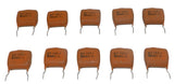 Panasonic ECQ-F Film Capacitor 0.018UF 5% Tolerance, 630V.DC Lot 10 Pcs