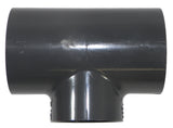 Zodiac R0499800 2" x 2" x 1-1/2" PVC Sch. 40 Threaded Tee (Socket x FIPT) Gray