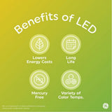 Savant 41055 GE LED Indoor Floodlight Bulb, Soft White, 13.5-watts