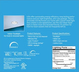 Savant 93129771 GE LED Indoor Floodlight Bulbs,BR-30 Daylight, 9 watts