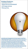 Savant 93130566 GE 3-Way LED Light Bulb 150/100/50 Watt Replacement  A19 Bulb