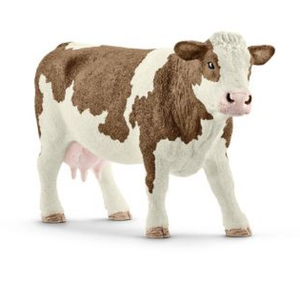 Schleich 13801 Educational Simmental Cow Figurine