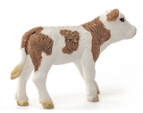 Schleich 13802 Farm Animal Simmental Calf Toy Figurine